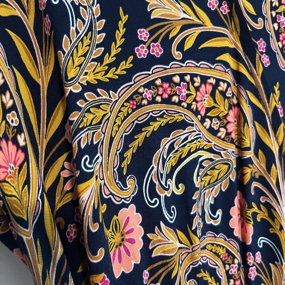 St. John’s Bay Paisley Print Dress - Picture 4 of 5